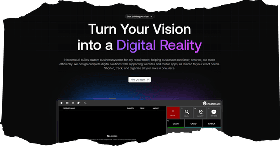 Nexcentuari Corporate Site