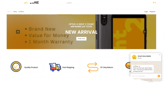 Smart Zone E-Commerce Platform